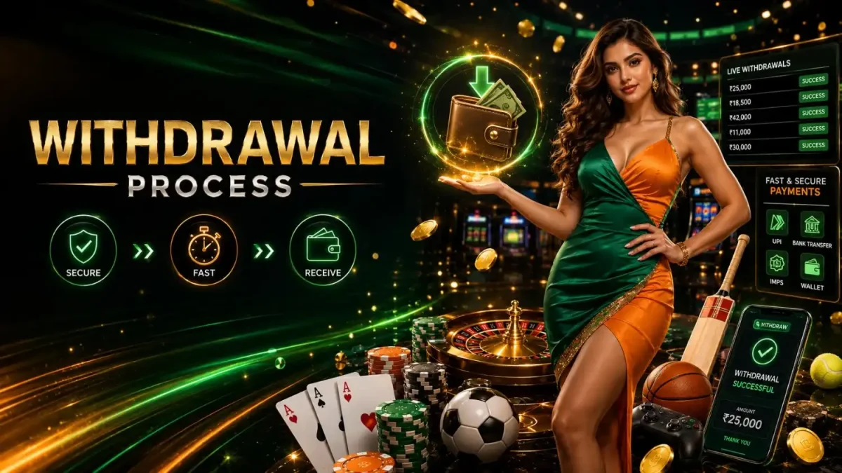 Faairplay Withdrawal Process with secure UPI and bank transfer payment options